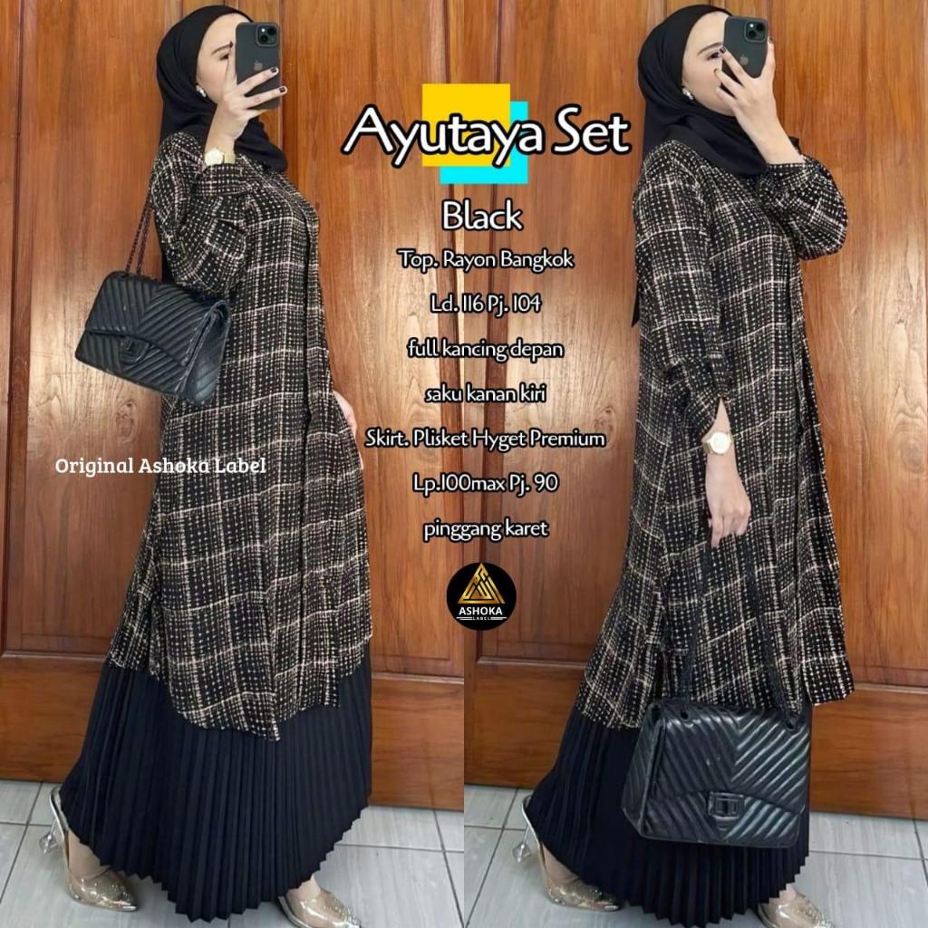 NAFEL-Atutaya Bangkok Style One Set Rayon Plisket Premium