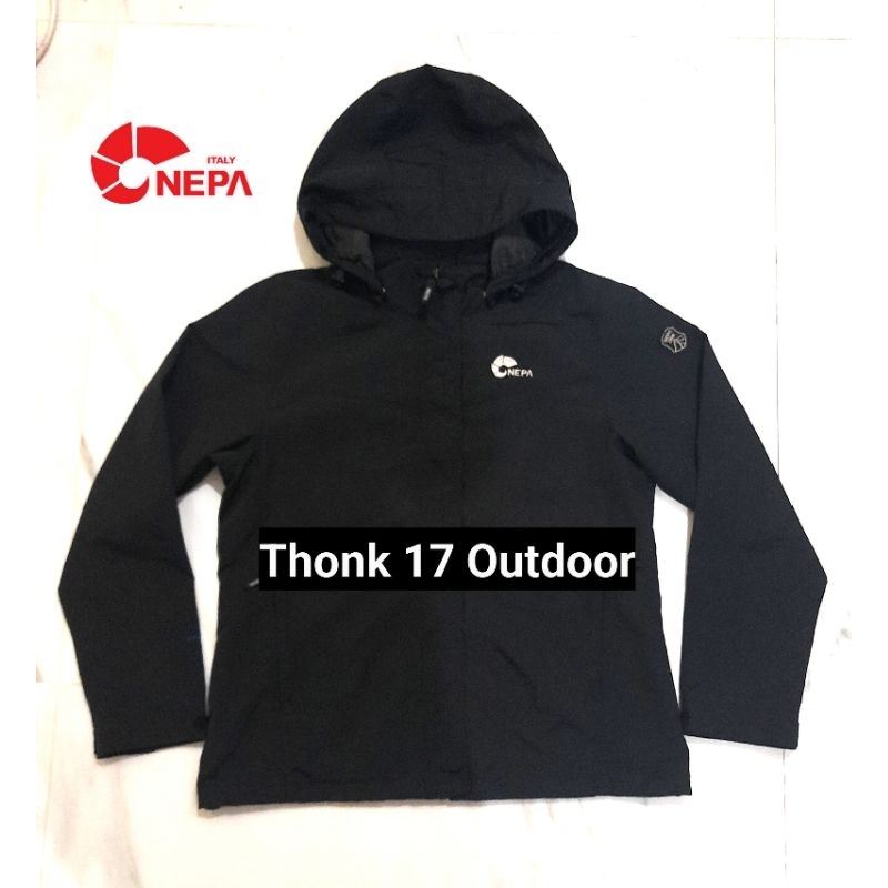 Jaket Outdoor NEPA Hitam Seri EVOLUTION 1996