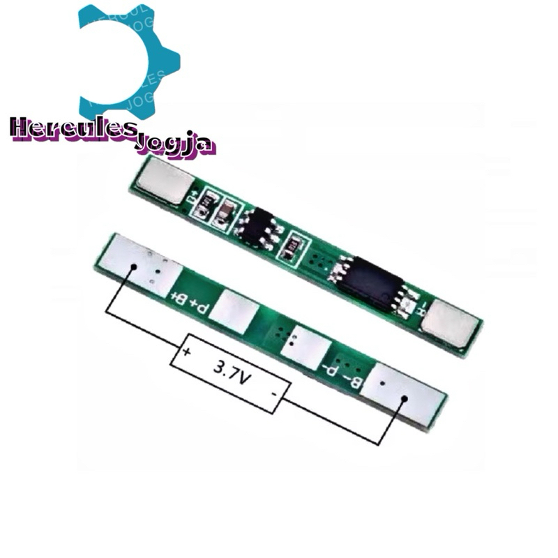 BMS 1s 4.2V 3A Lithium Li-ion Li-po Battery Protection Board