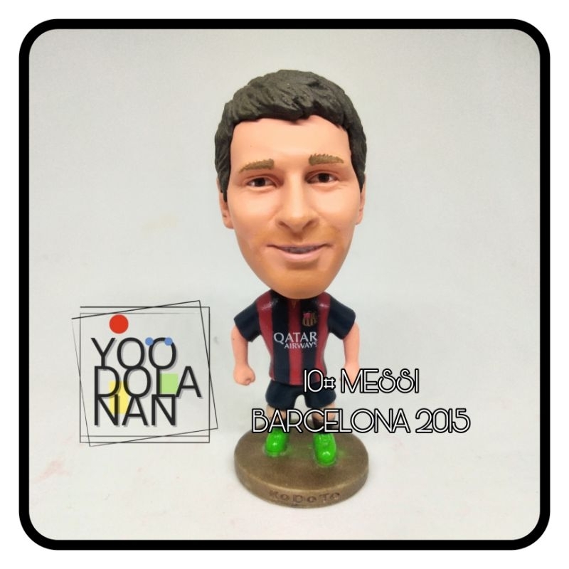 10# MESSI - BARCELONA 2015 KODOTO SOCCERWE FIGURE PEMAIN BOLA