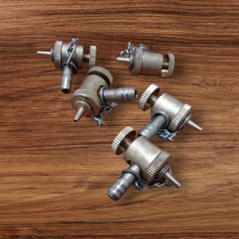 Thebettles Cepet Cop Pompa Kepala Pompa Motor Model Baut Putar Bahan Kuningan Campur