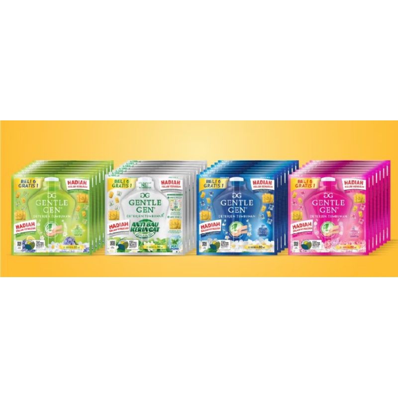 GENTLE GEN DETERGENT CAIR SACHET