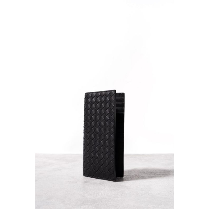 BOTTEGA VENETA Intrecciato Slim Long Wallet
Black