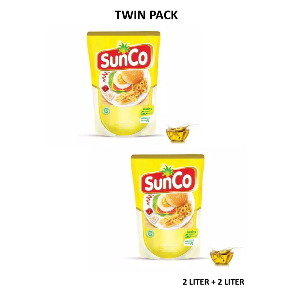 

Sunco Minyak Goreng 2 Liter Twin Pack