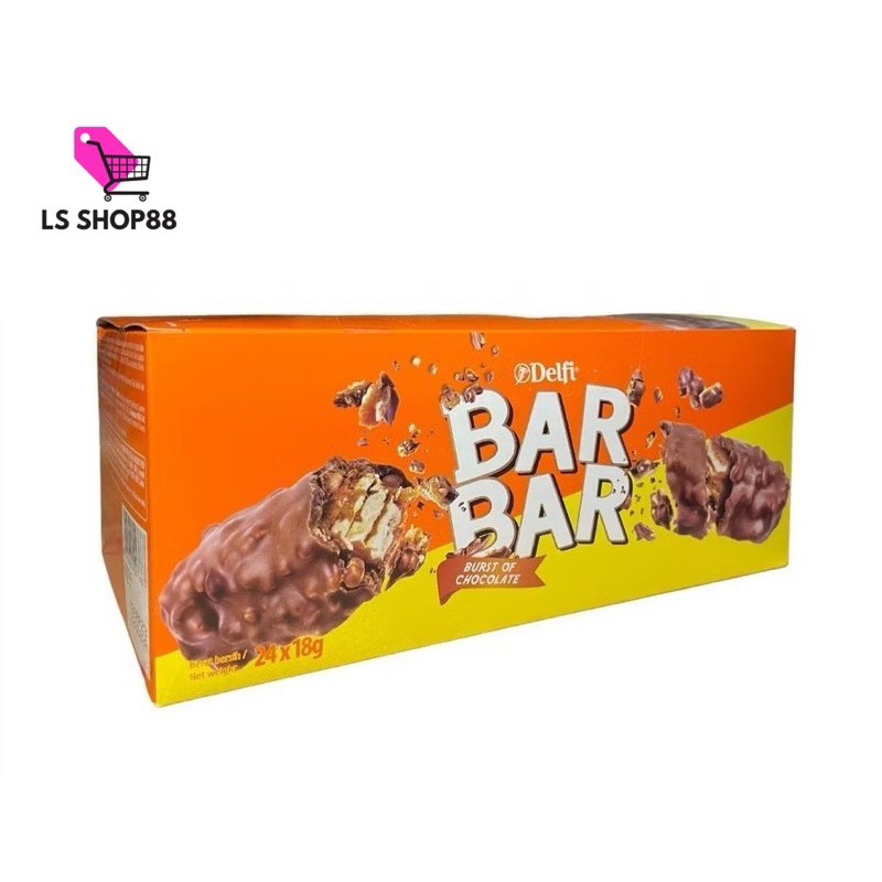 

Delfi BAR BAR Chocolate Box isi 24 pcs
