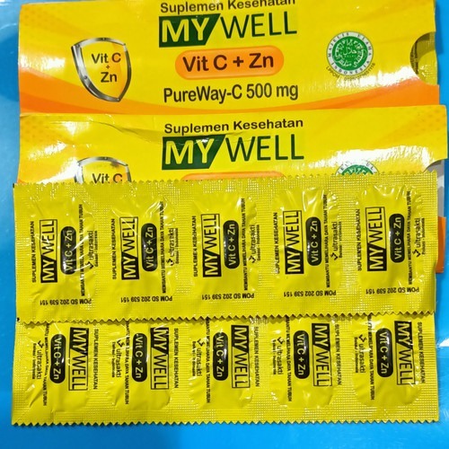 MY WELL VITAMIN C + ZINC - MY WELL VIT C DAN ZN