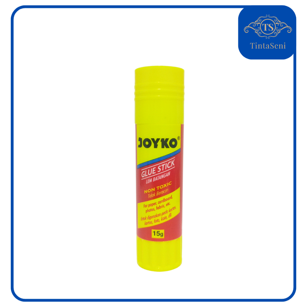 

Glue Stick Joyko Lem Anti Tumpah Ukuran 15G Lem Batang Joyko Ukuran Sedang