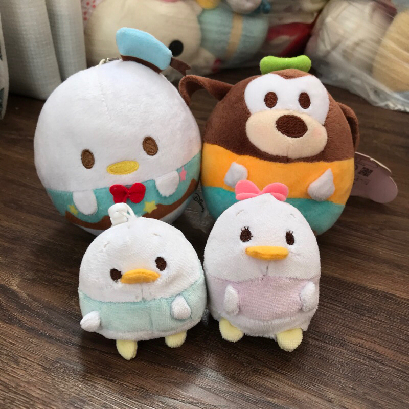 Disney Ufufy Donald, Donald-Dessy & Pluto Keychain Doll Plush | Gantungan Kunci Disney Ufufy Donald 