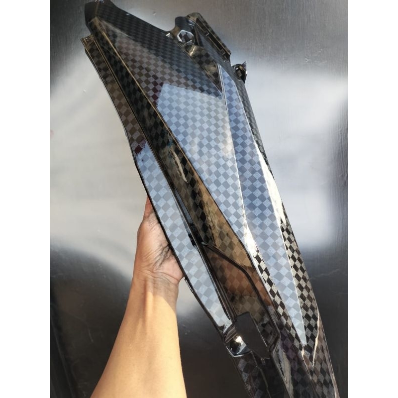 cover body samping Vario LED old carbon celup carbon wtp