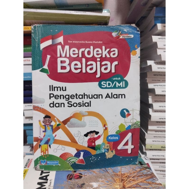 buku ipas kelas 4/IV sd mi masmedia