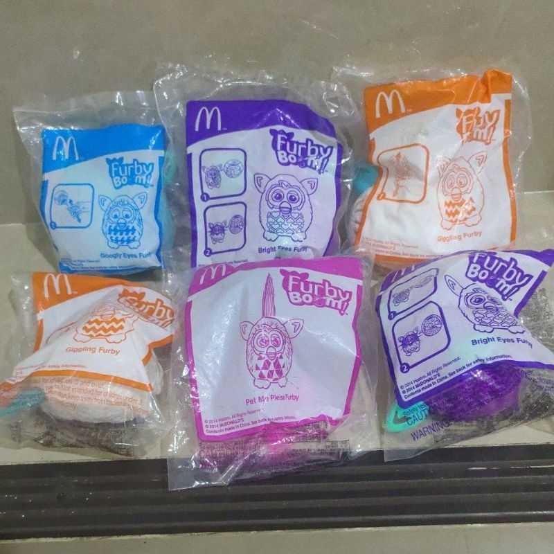 happy meal furby boom