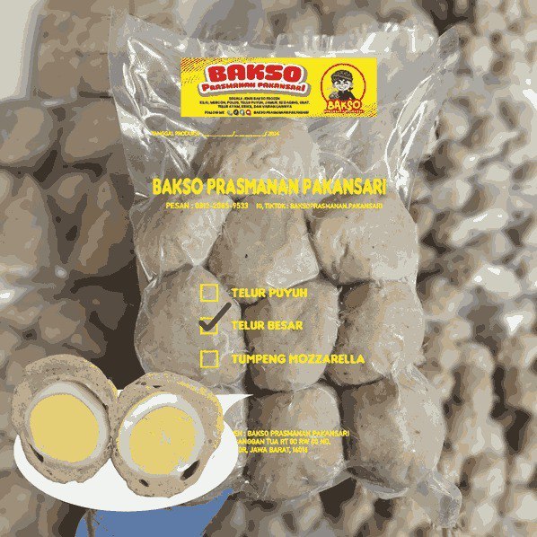 

[BAKSO VIRAL] Bakso Prasmanan Pakansari Bakso Telur Ayam Isi 10
