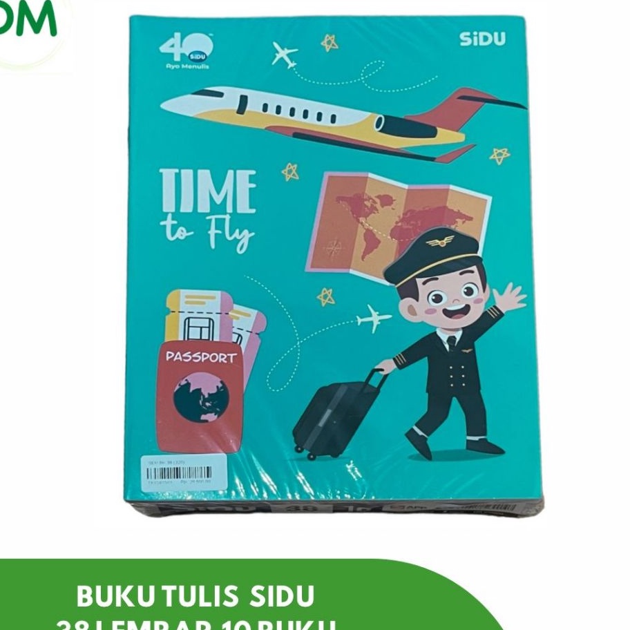 

New Buku Tulis Sidu 38 lembar 1 buku