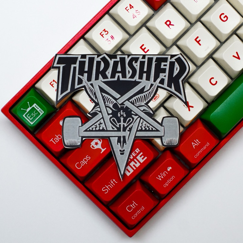 

STICKER THRASHER PENTAGRAM BAPHOMET