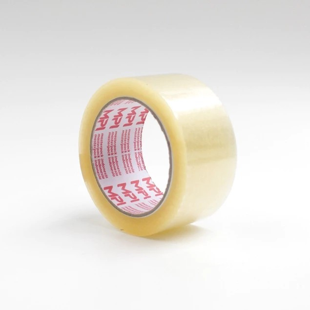 

Lakban Bening Ukuran Panjang 45 mm Panjang 90 Yard Kualitas Bagus Dan Tidak Mudah Putus Merek MPI