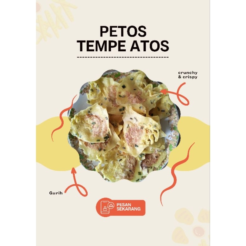 

keripik petos khas Wonosobo