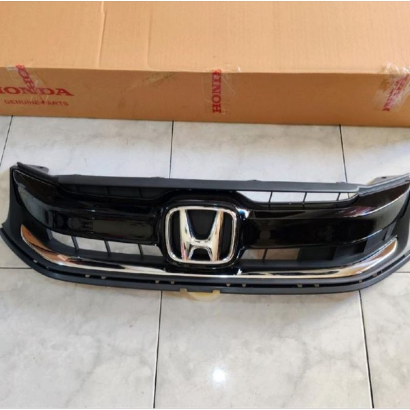 Grill grille bumper atas grill honda brio assy 2016 2017 2018 original