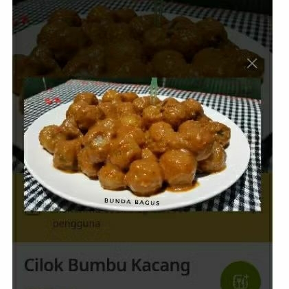 

Cilok bumbu kacang