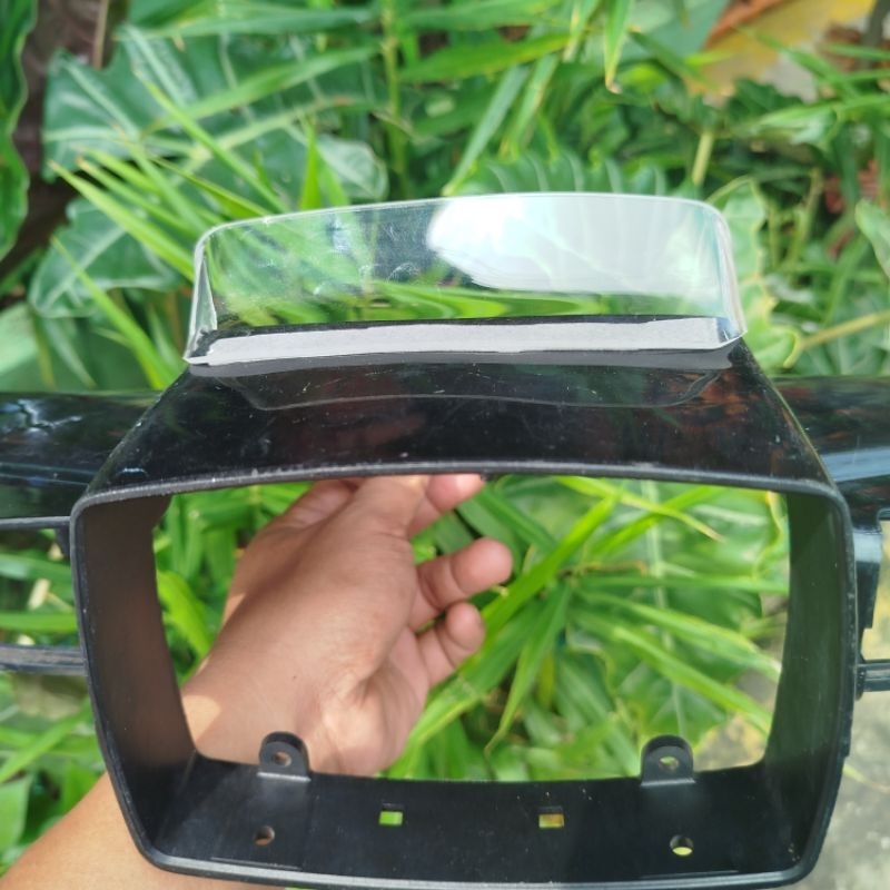 visor pet topi batok lampu Suzuki rc80 rc100 jeet cooled bening