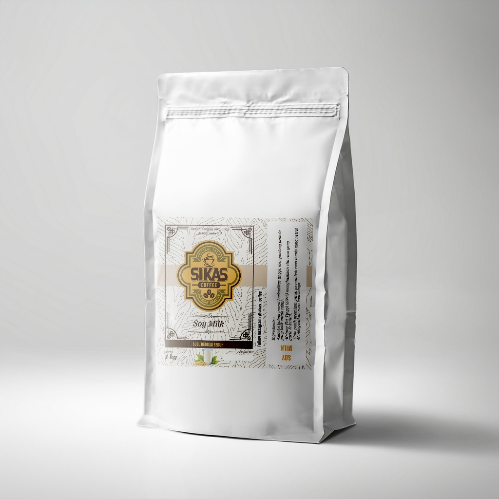 

Sikas Coffee Soy Milk Bulking 1 Kg Susu Kedelai Instan tinggal seduh