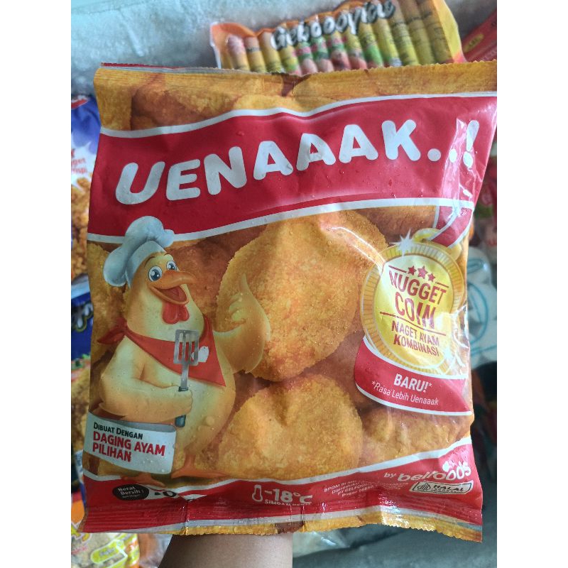 

Nuget Belfoods Coin berat 500gr