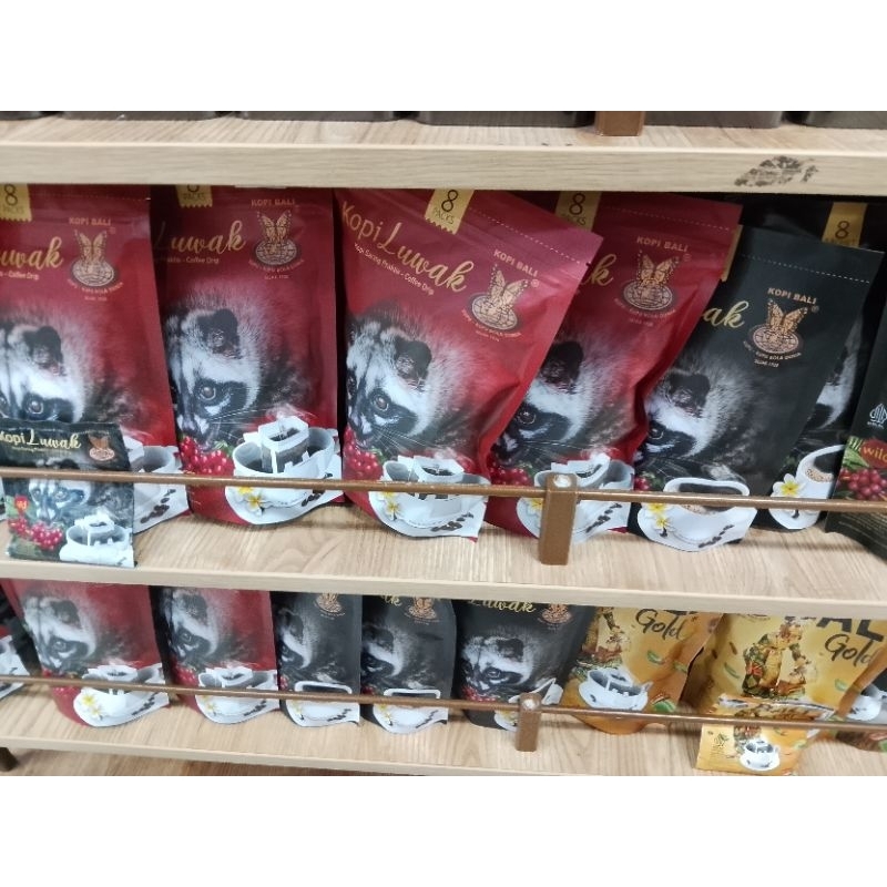 

SET 8 OLEH OLEH KHAS BALI ORIGINAL KOPI LUAK BALI