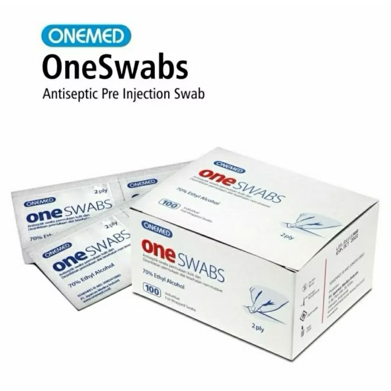 1Pcs Alkohol Pads Kapas Alkohol /Tissue Alkohol/Tissue Alkohol 70%/Alkohol Swap