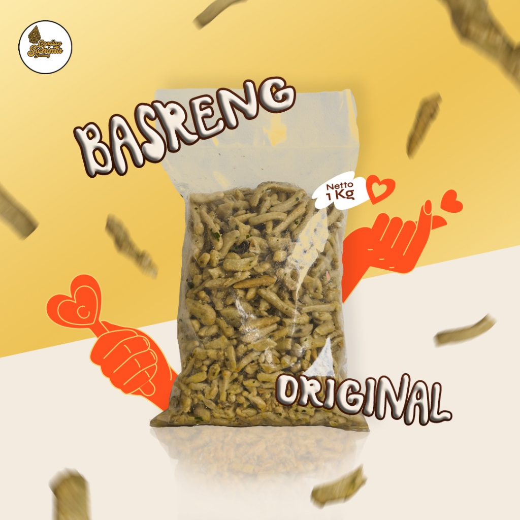 

1kg - Basreng Original Daun Jeruk Cemilan Sichinta