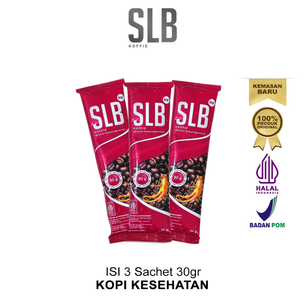 

SLB Koffie Kopi Kesehatan 5 Sachet BPOM Original | Minuman Serbuk Kopi
