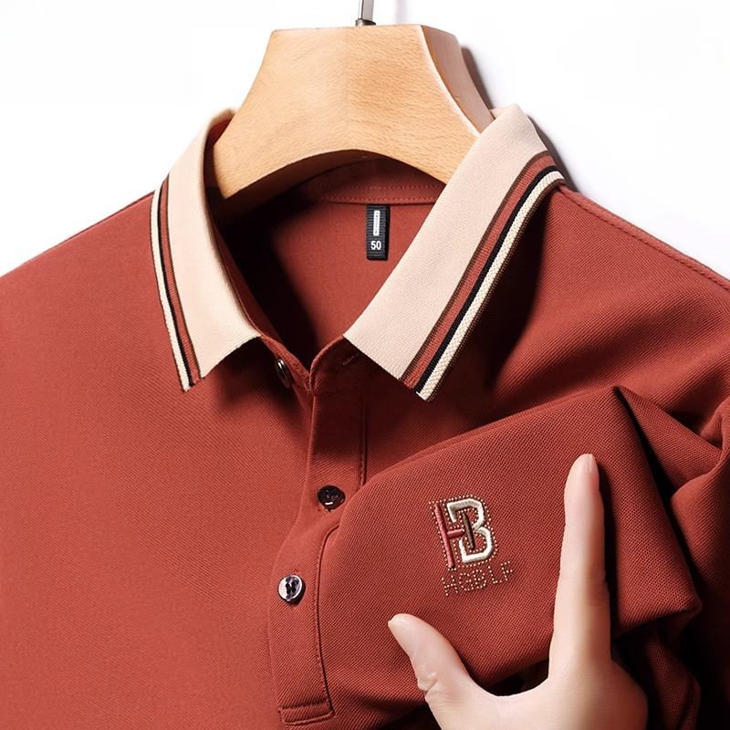 polo shirt pria kaos distro bordir kaos kerah pria kaos casual Lengan pendek kaos pria dewasa kaos p