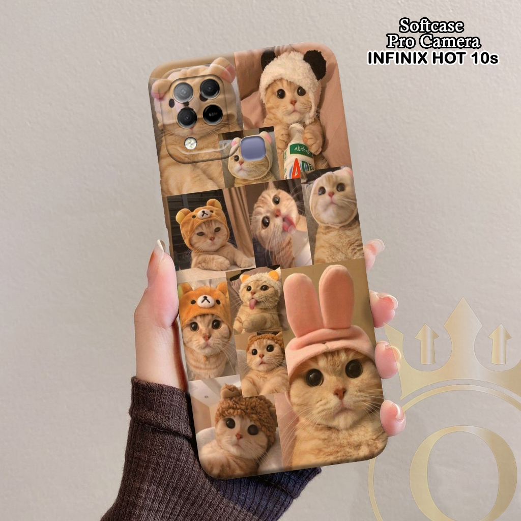 Softcase Infinix Hot 10s - ORORA - Casing Infinix Hot 10s - Motif case Aesthetic - Infinix - Softcas