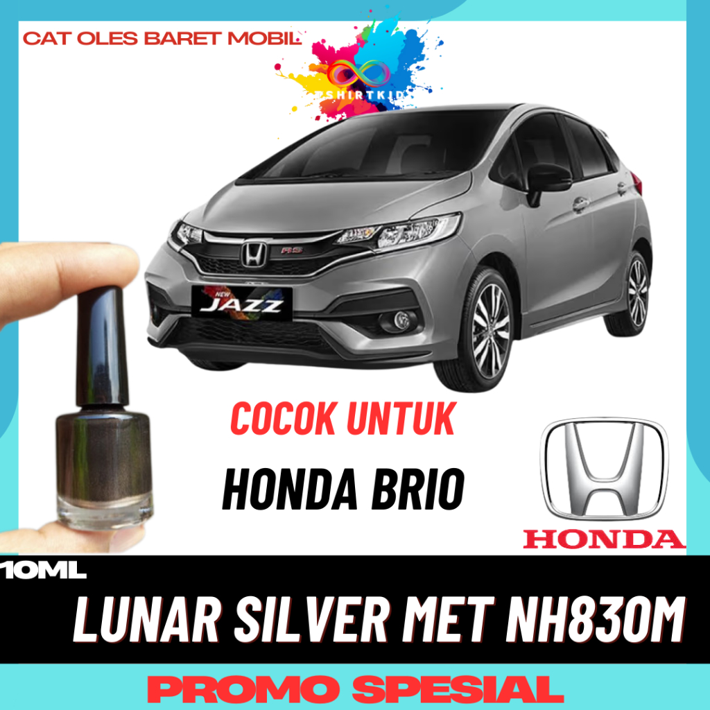 Cat Oles Lunar Silver Met NH830M Honda Jazz
