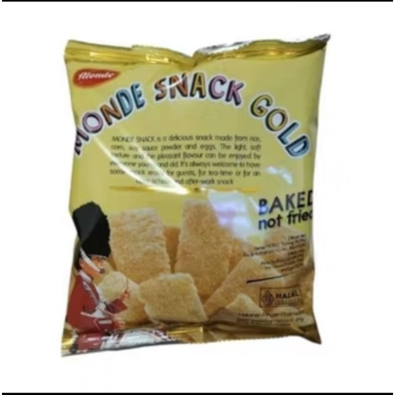 

monde Snack gold