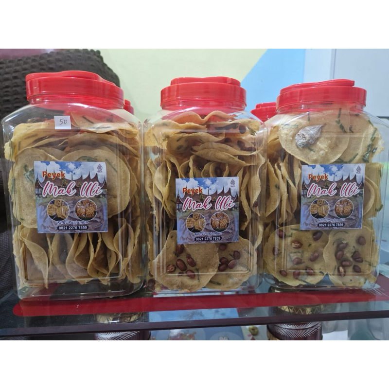 

PEYEK KACANG TANAH KHAS PARIAMAN(Ukuran 4L)