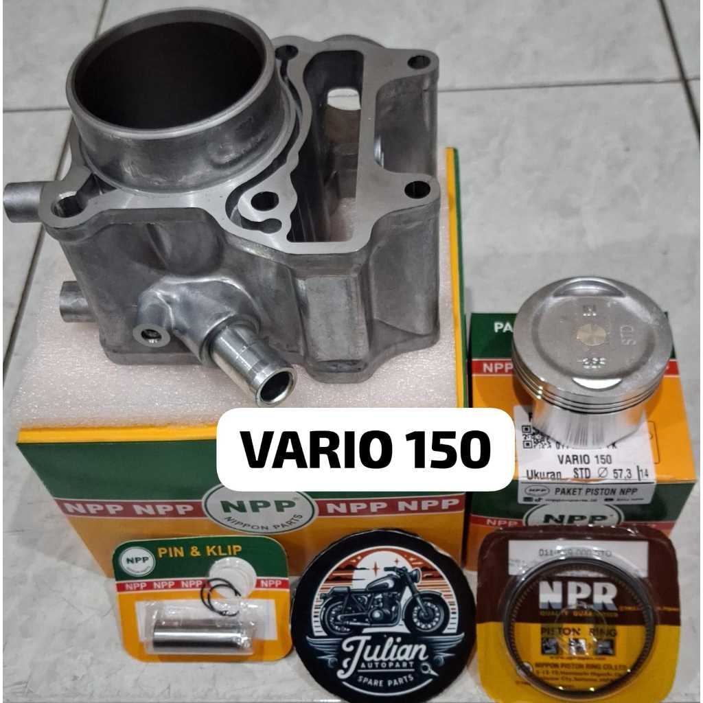 Blok seher boring cylinder set plus piston kit Vario 150 PCX 150 Original NPP
