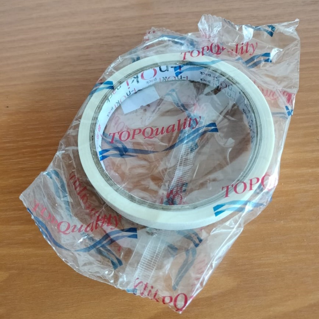 

I-Noki Lakban Kertas 1/2 Inch (12mm) / I-Noki Tape Bodhi Solasi Kertas Ukuran 1 Jari
