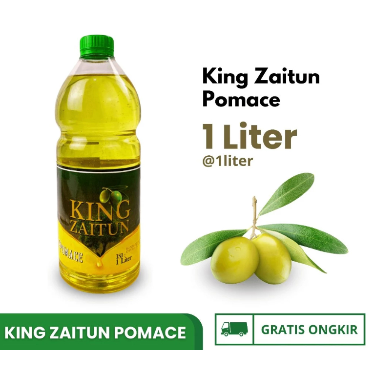 

Minyak Zaitun King Zaitun Pomace 1 Liter Pengganti Minyak Goreng Lebih Sehat Syifa Herbal