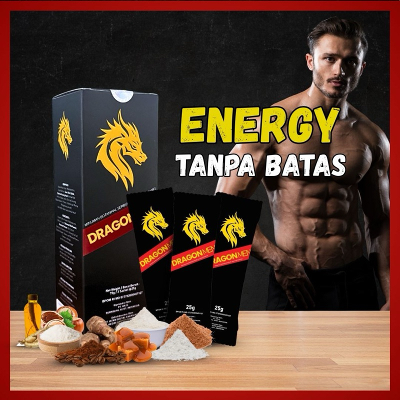 Dragon Men Kopi Stamina Kuat Tahan Lama BPOM