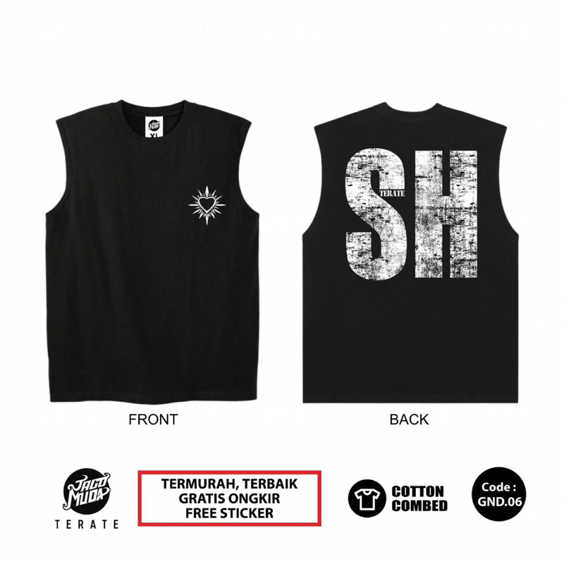 Jagomuda Terate Kaos Psht Sh Terate Desain Terbaru Logo Hati Bersinar Simpel Dan Keren Versi Kaos Si