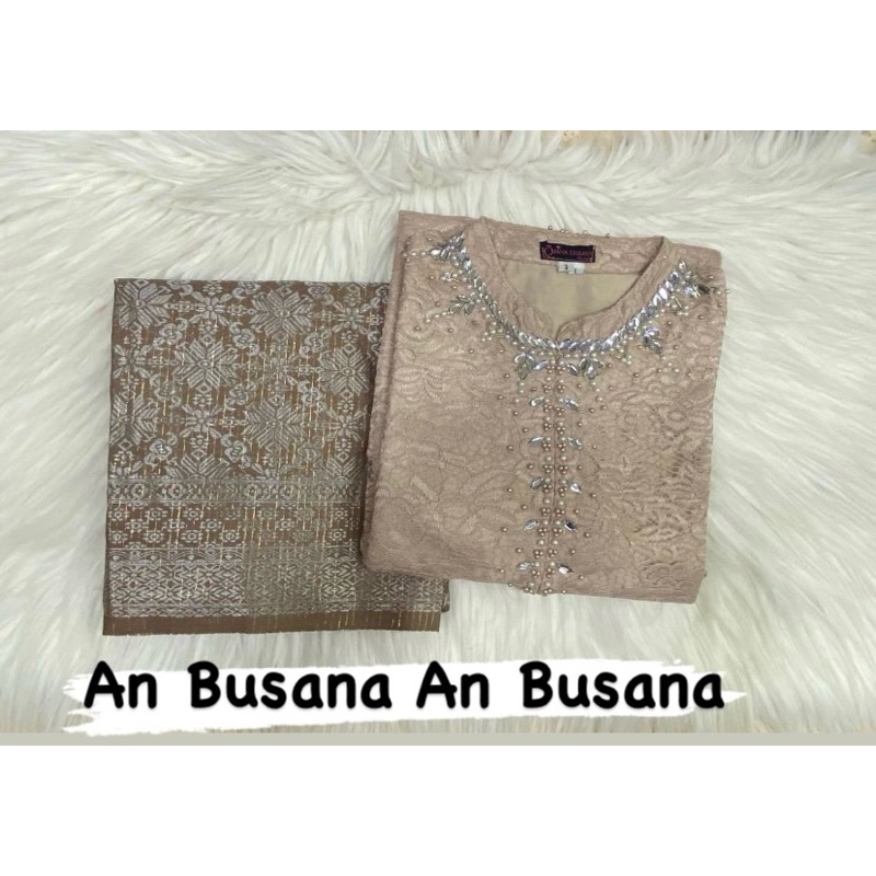 NEW TUNIK BROKAT BUSUI PAYET//BUSUI BROKAT MIX SONGKET