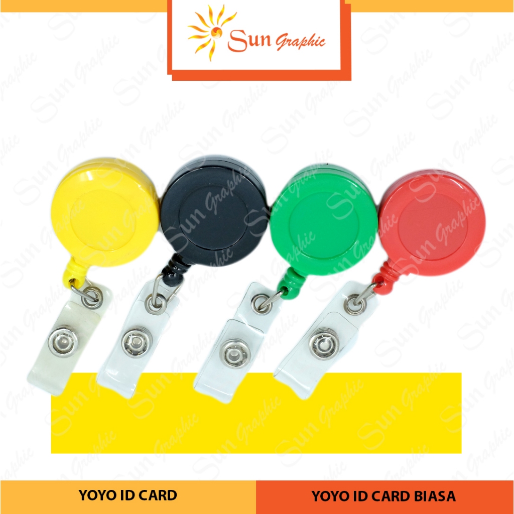

Yoyo Id Card / Gantungan Tempat Id Card - Sun Graphic