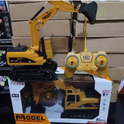 New Mainan Excavator Remot Control / Mainan Beko Remot Kontrol / Mainan Rc Beko Remote