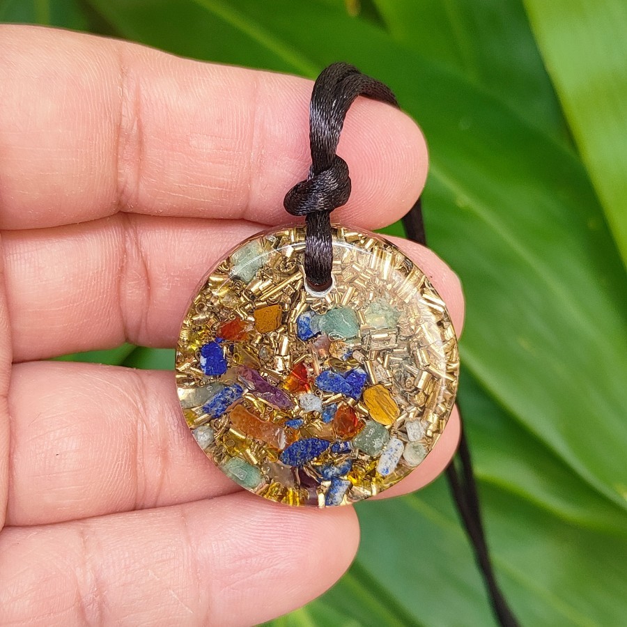 Kalung / Pendant Round / Bulat Orgonite