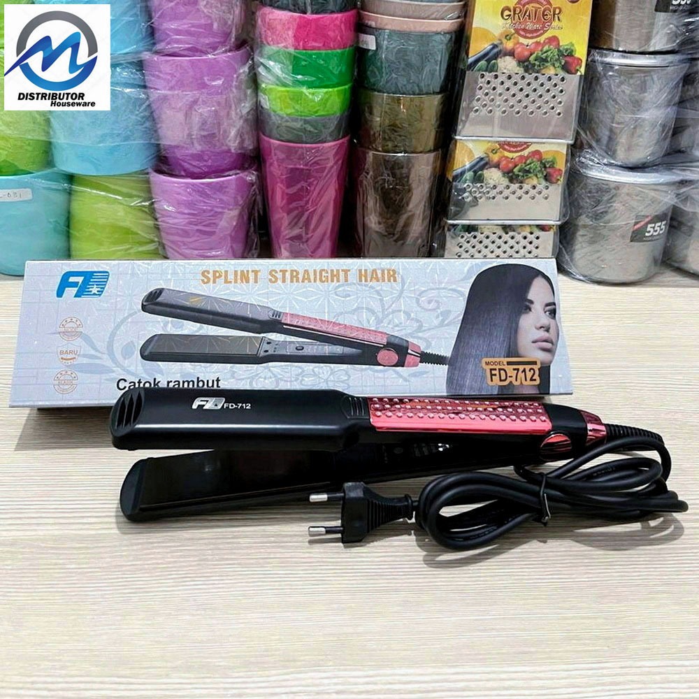 Catokan Rambut / Alat Catok Rambut / Pelurus Rambut Styling Rambut FD-712