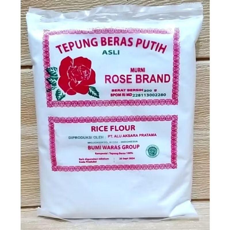 

Rose BRAND TEPUNG Beras Putih 200 Gram (1 Dus Isi 50 bungkus)