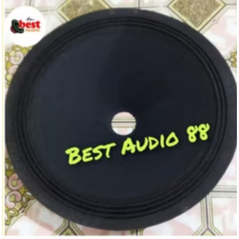 Daun kertas speaker 12inch 12 inch  kulit jeruk FR3 polos Voice coil 35.8mm tinggi 7cm