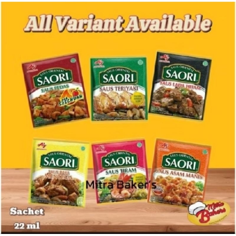

SAORI SACHET ALL VARIANT
