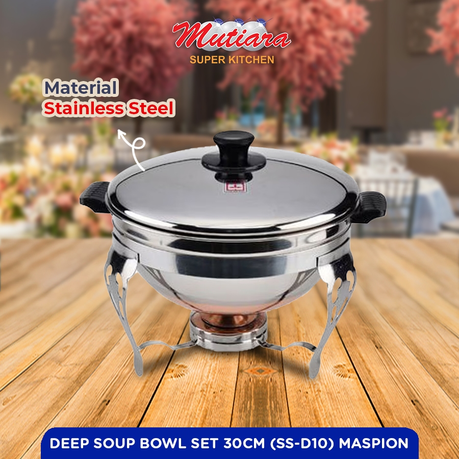 deep soup bowl panci stainless prasmanan maspion