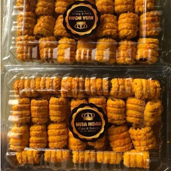 

KUE LEBARAN NASTAR NUSA INDAH ISI 500 GRAM | Banna Foody | Snack Viral
