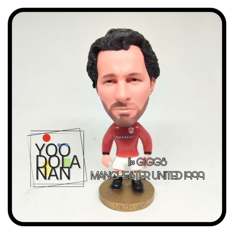 11# GIGGS - MANCHESTER UNITED 1999 SOCCERWE KODOTO FIGURE PEMAIN BOLA